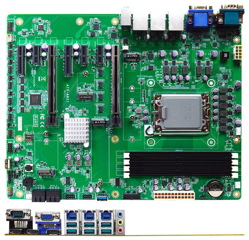 JETWAY ATX-ARS1-Q870 ATX (Intel Q870, Socket LGA1851, Arrow Lake-S) <b>[3x 2.5GbE]</b>