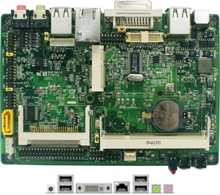 Jetway NF33-270-LF (INTEL 945GSE)