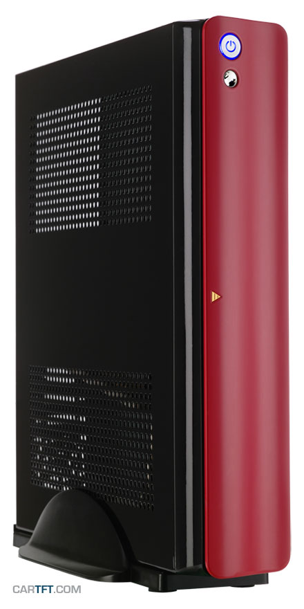 MHero-L-R Mini-ITX enclosure (1x PCI, Slimline ODD, 84W PSU)