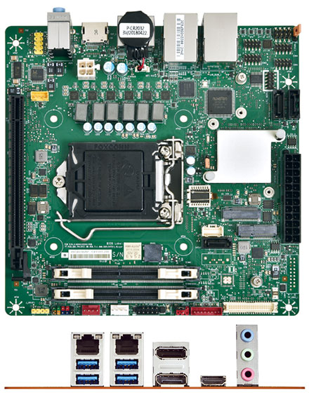 Mitac PH13FEI Mini-ITX (Intel Q370, LGA1151 Coffee Lake)